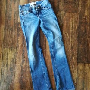 Abercrombie girls size 12 bootcut jeans